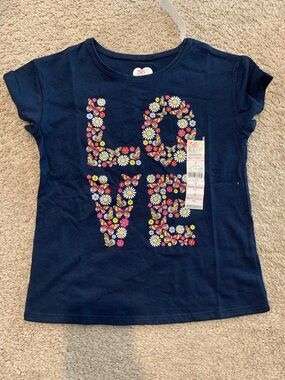 365Kids Girls 7 Love Short Sleeve Tee